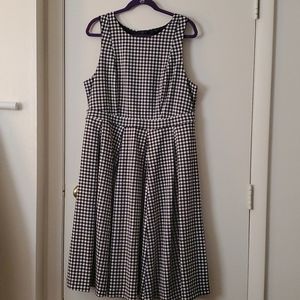 Gingham Torrid dress with pockets